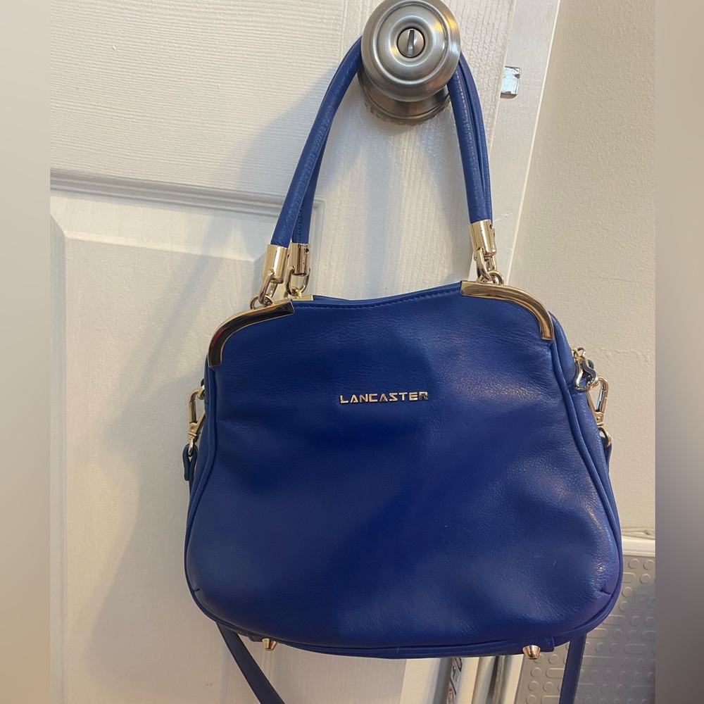 Genuine leather Lancaster crossbody bag